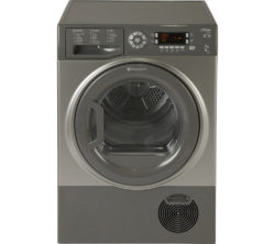 HOTPOINT Futura SUTCD97B6GM Condenser Tumble Dryer - Graphite